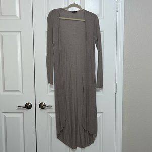 Express knit duster cardigan